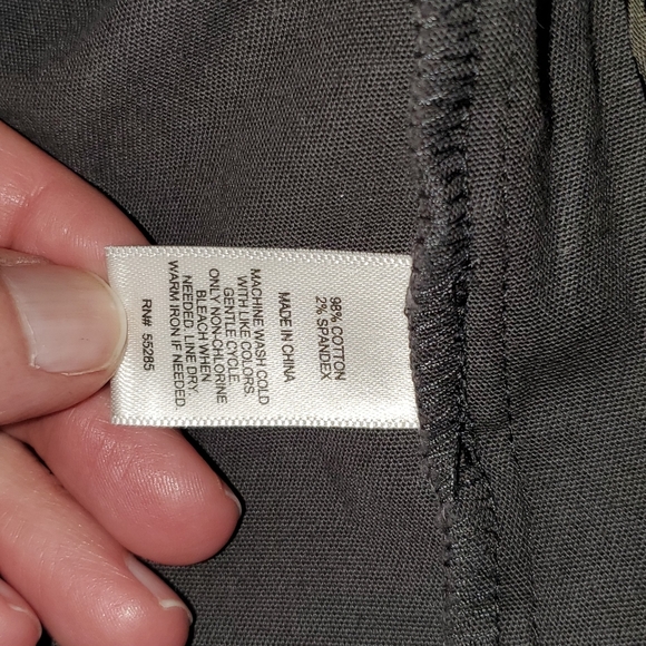 2/$15 Size 4 Express cropped canvas jacket - Picture 4 of 4